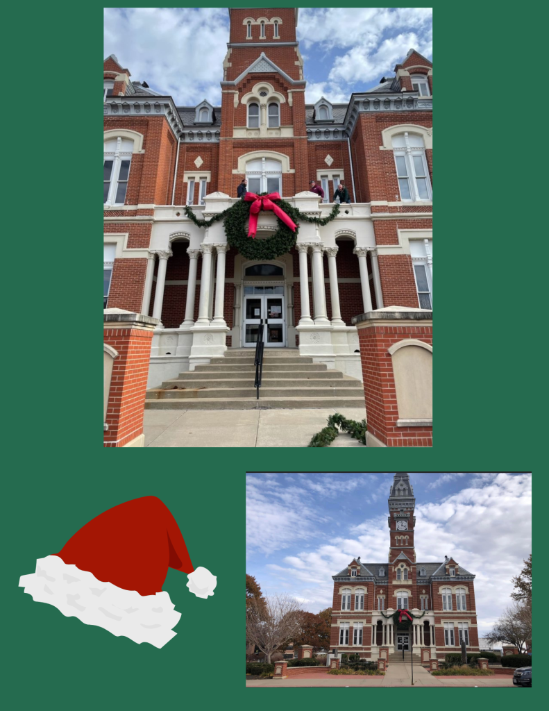 Christmas at the courthouse