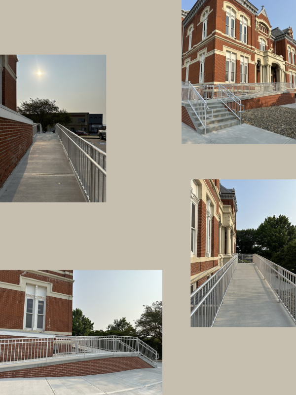 Courthouse 3 Courthouse ramp